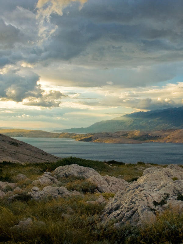 Îles de Croatie 2 Velebit depuis Pag