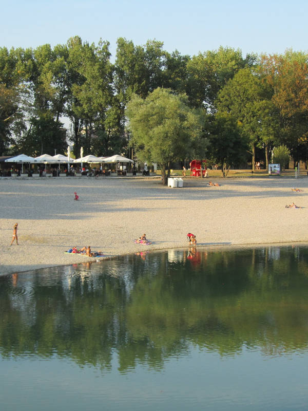 Parc Bundek 2 Le grand lac du parc Bundek