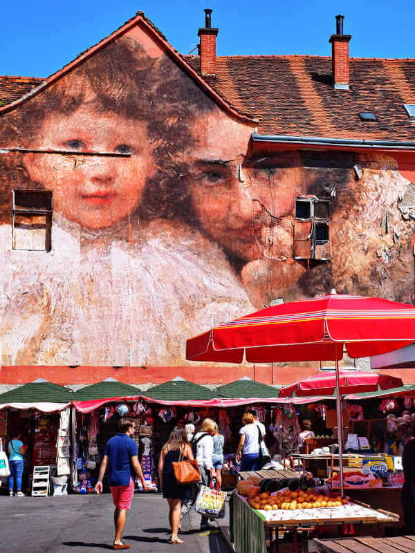 Le marché de Dolac 1 marché de Dolac