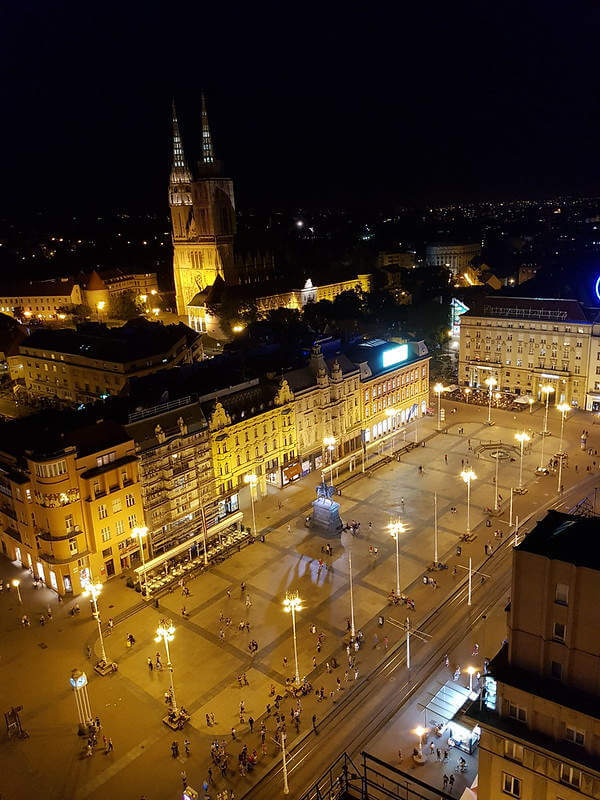 La place Ban-Jelačić