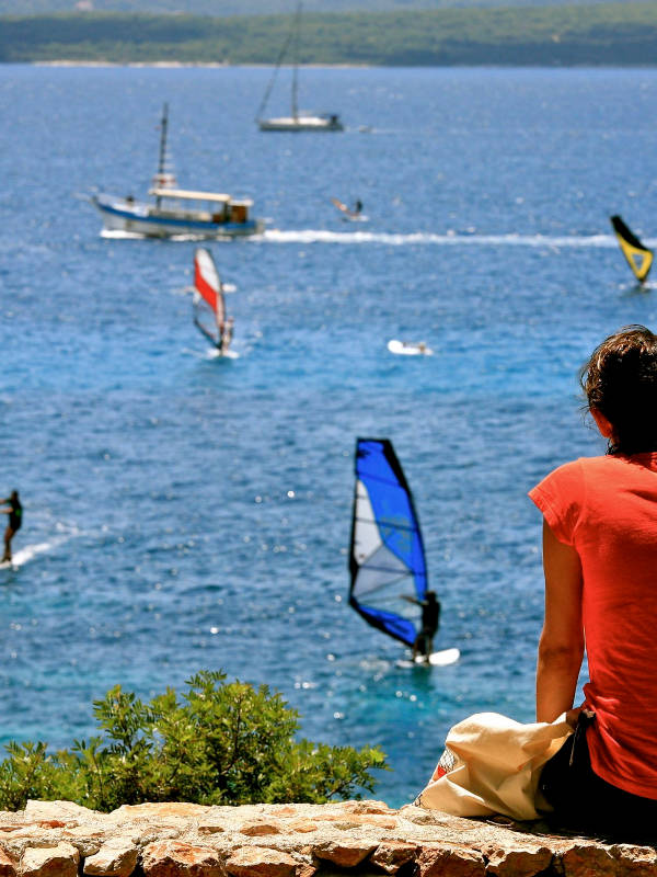 Activités touristiques en Croatie 5 planche à voile adriatique