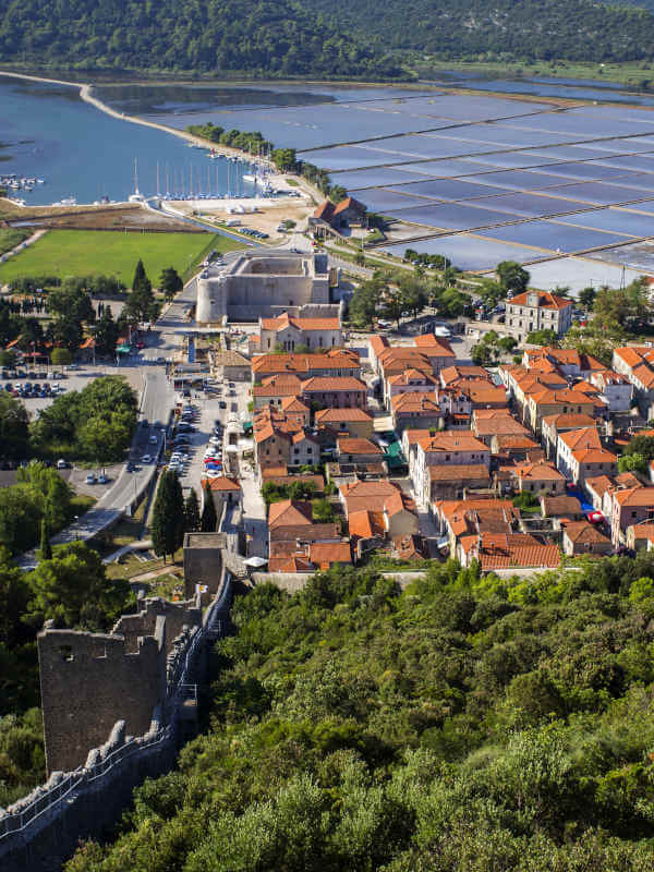 Muraille de Ston 1 muraille ston croatie salines
