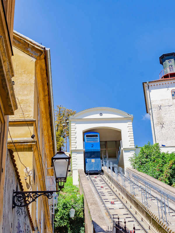Se déplacer dans Zagreb 6 Funiculaire de Zagreb