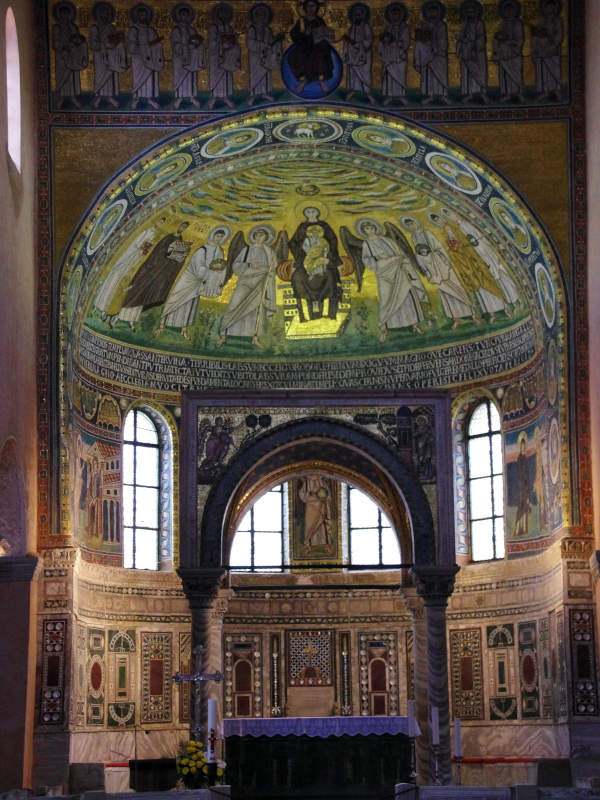 Villes touristiques de Croatie 7 mosaiques basilique euphrasienne