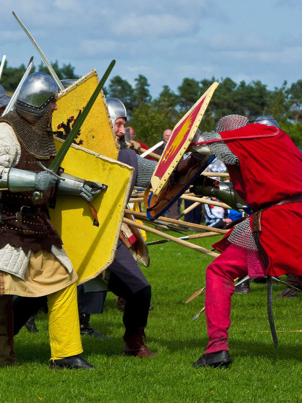 Événements de Croatie 9 croatie, combat reconstitué