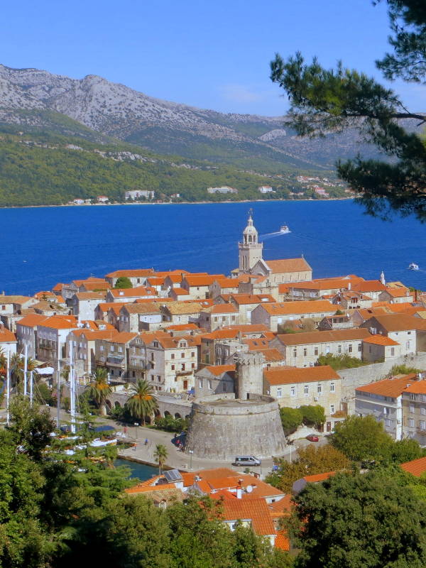 Korcula 6 ville de korcula en croatie