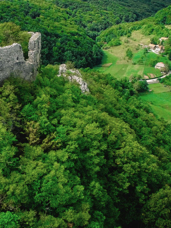 Parc naturel Gorje Zumberak-Samoborsko 4 ruine d'Okic