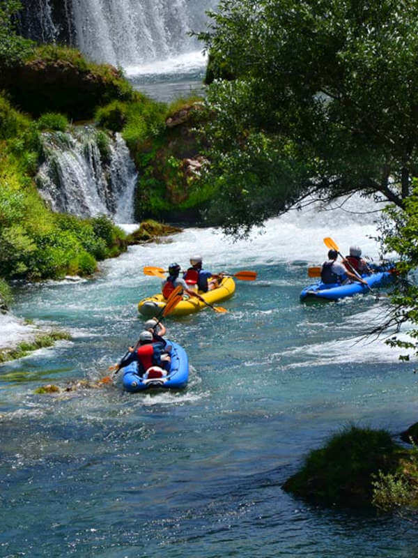 Rivière Zrmanja 2 Rafting de loisir en Croatie