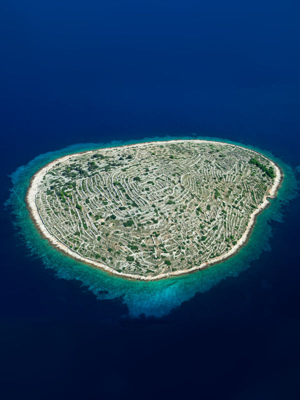 Baljenac, l’île en forme d’empreinte digitale